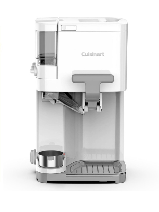 دستگاه بستنی سرو نرم Cuisinart- Mix It In برای تهیه بستنی یخ زده، سوربه، ژلاتو، نوشیدنی 1.5 کوارت، رنگ سفید، ICE-48 Cuisinart Soft Serve Ice Cream Machine- Mix It In Ice Cream Maker for Frozen Yogurt, Sorbet, Gelato, Drinks 1.5 Quart, White, ICE-48