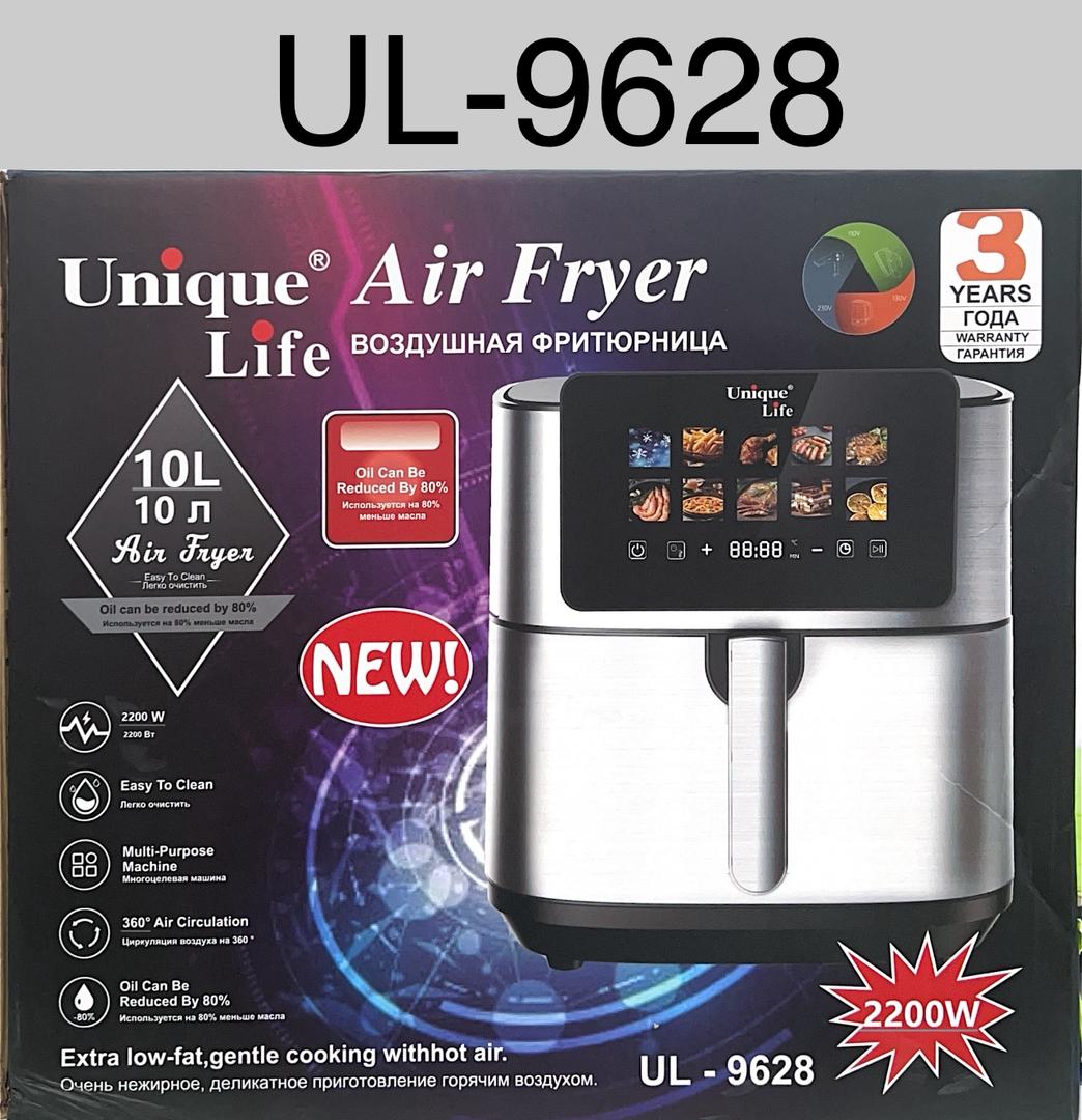 سرخ‌کن بدون روغن یونیک لایف مدل UL-9628، ظرفیت 5 لیتری