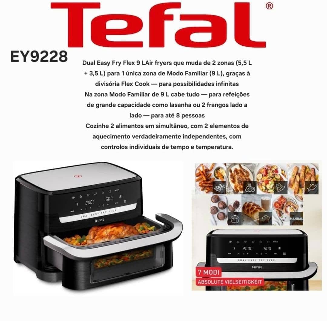 سرخ کن دو کاره تفال مدل EY9228 - اصلی