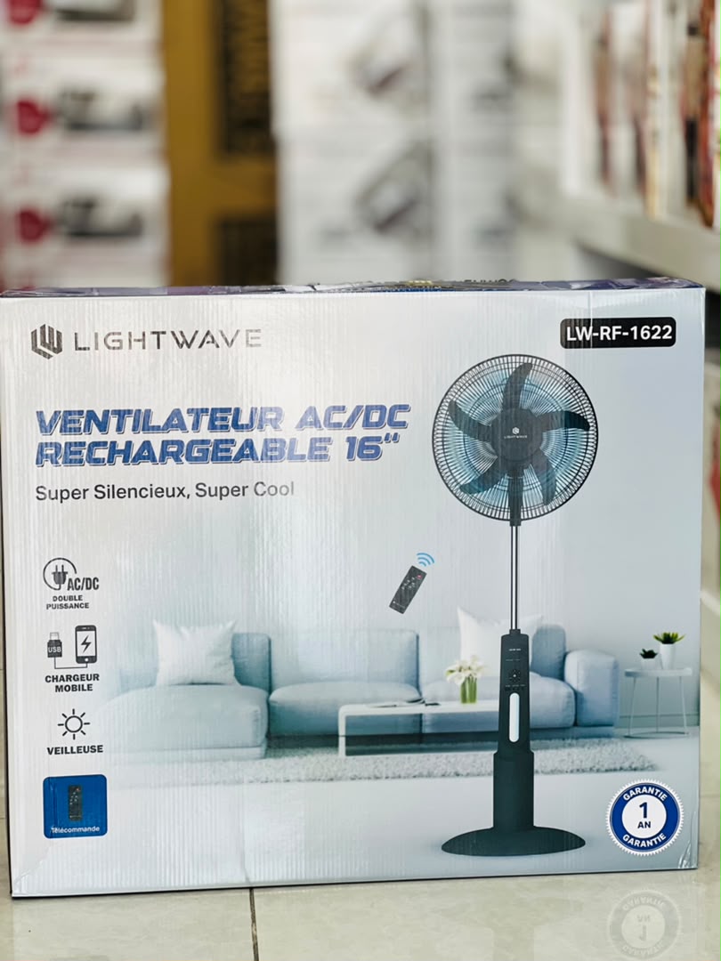 پنکه ایستاده لایت ویو مدل LW-RF-1622 با ریموت - اصلی