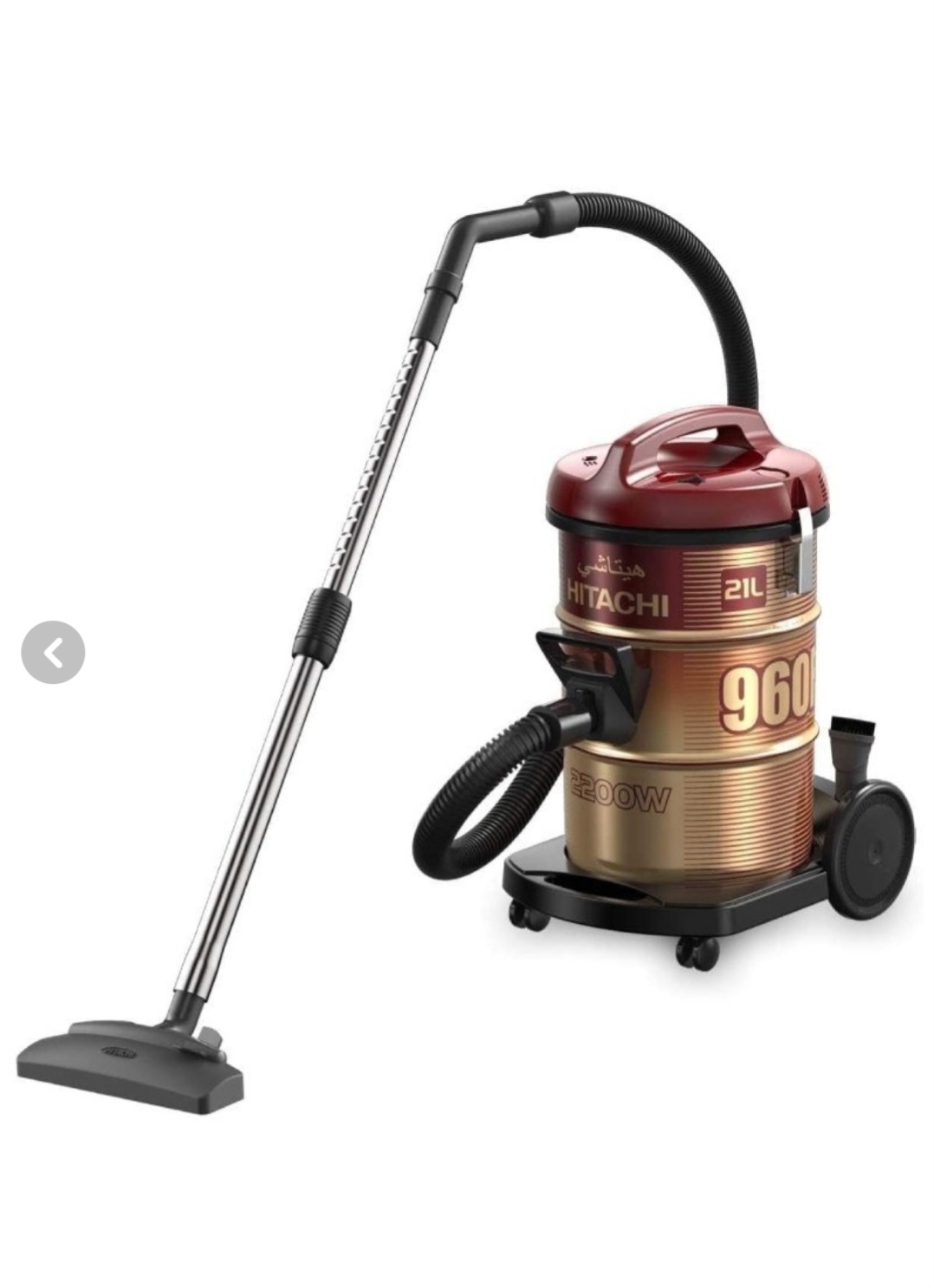 جاروبرقی سطلی هیتاچی مدل CV-960F - به شرط تایلند اصل
