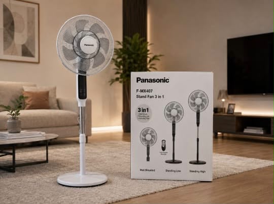 پنکه ایستاده سه منظوره پاناسونیک F-MX407 - کنترل دار اصلی