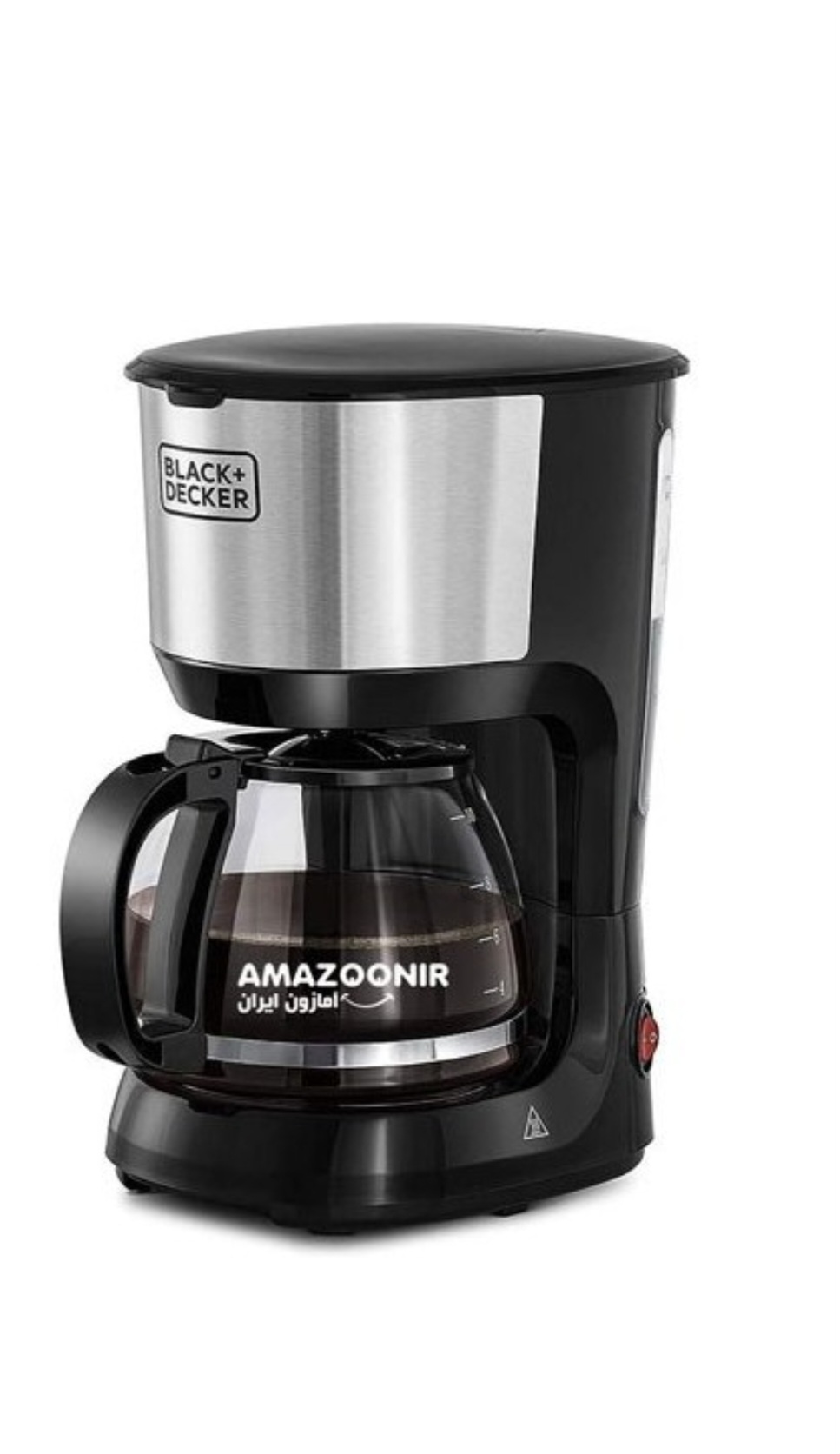 قهوه ساز بلک اند دکر مدل DCM750 ظرفیت ۱.۲۵ لیتر با فیلتر دایمی - اصلی