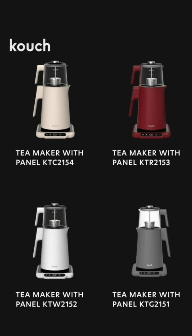 چای ساز کوخ مدل KTB2151 ظرفیت ۲.۲ لیتر با کتری استیل - در ۴ رنگ