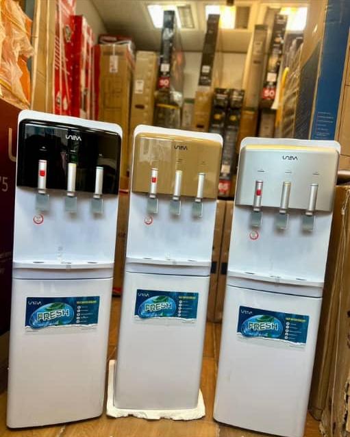 ابسردکن یخچال دار یونیوا مدلUN-WD8WW در رنگبندی UNEVA water dispenser model UN-WD8WW