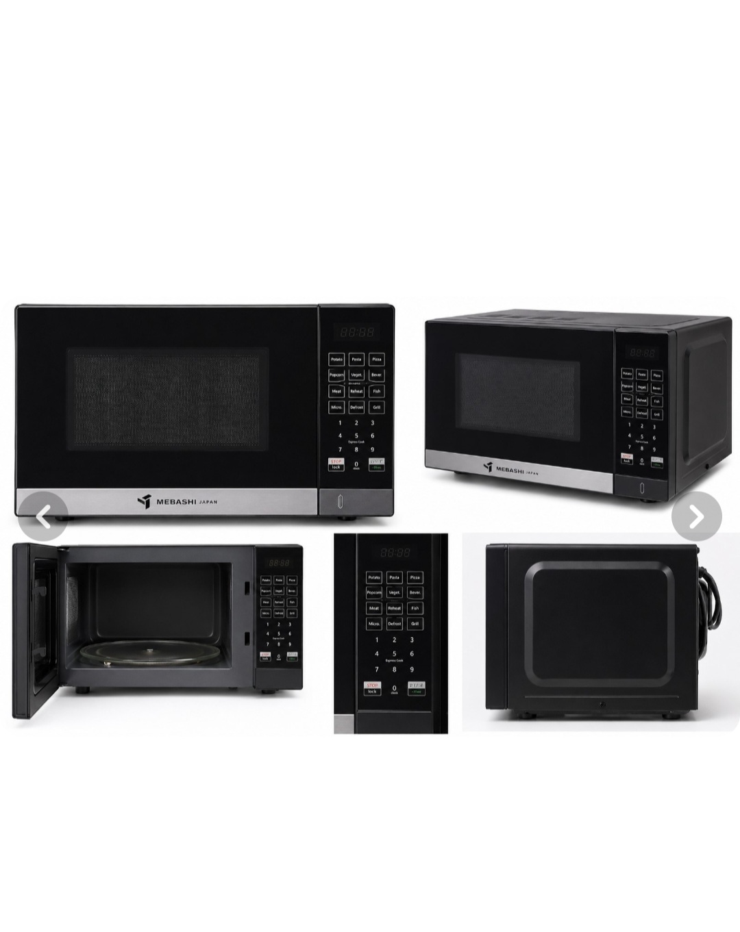 مایکروویو مباشی مدل ME-MW4200 ظرفیت ۴۲ لیتر گریل‌دار - اصلی